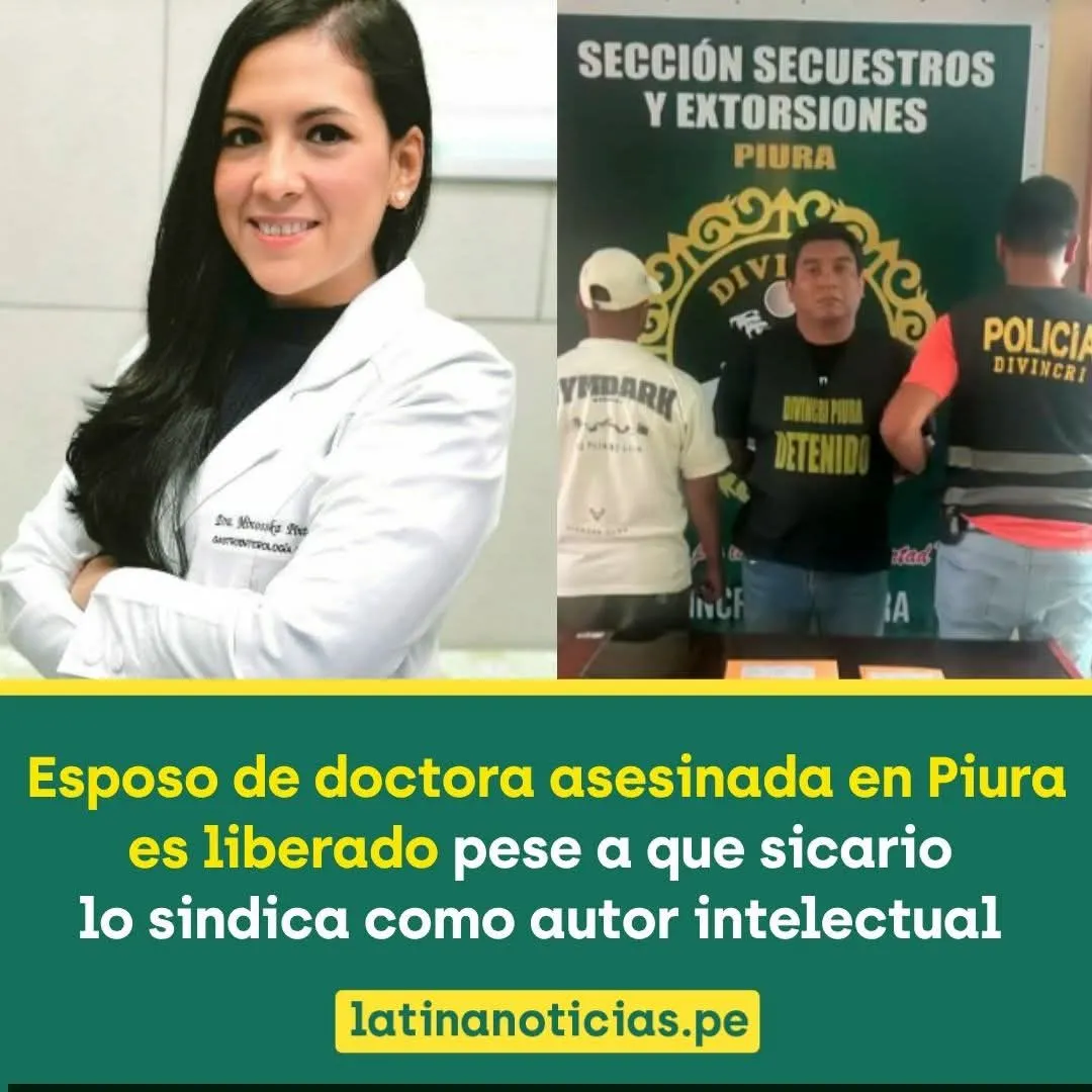 DEJA EL LIBERTAD A ESPOSO SINDICADO COMO AUTOR INTELECTUAL.