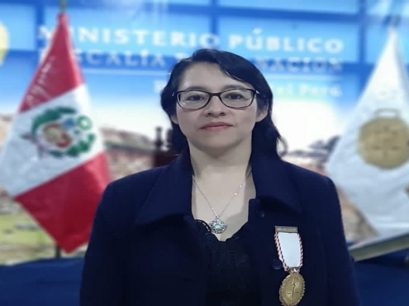 Juramenta abogada Daysi Giselly Valle Reyna como fiscal adjunta provincial provisional en Amazonas.