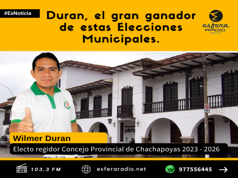 Duran, el gran ganador de estas Elecciones Municipales.