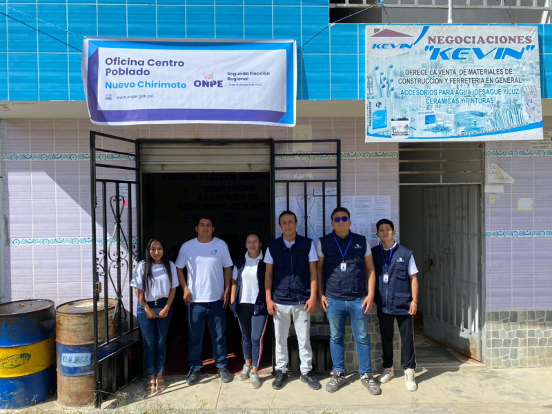 ODPE Chachapoyas ya instaló oficinas distritales   y centros poblados