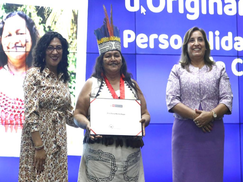 Gobierno reconoce a lideresas indígenas u originarias por contribuir al desarrollo de sus comunidades y la transmisión de conocimientos
