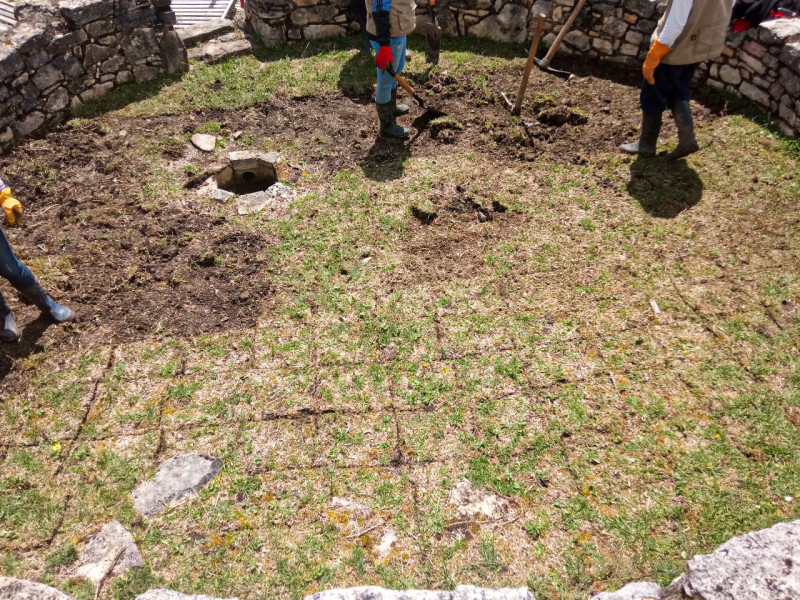 Ministerio de Cultura alcanzó el 68% de avances en la impermeabilización y mejora del sistema de drenaje del sector sur de la Llaqta de Kuélap