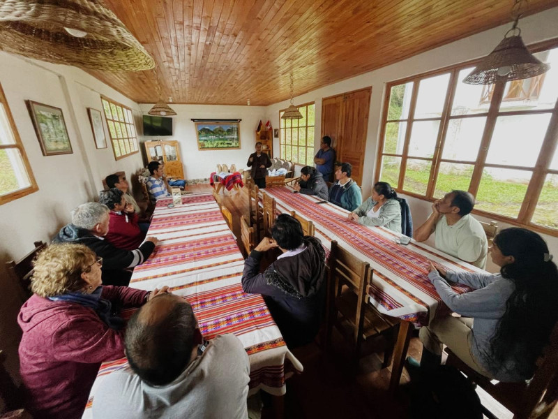 Se apertura escuela ARA en la reserva de Biósfera Oxapampa Asháninka Yánesha