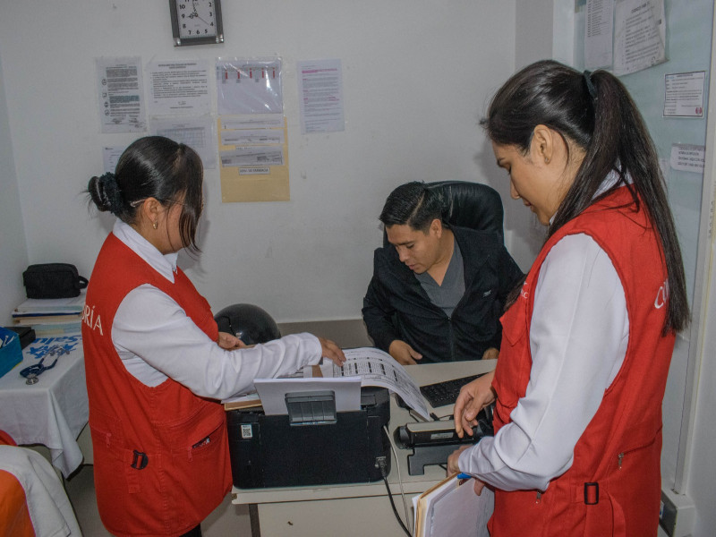 Contraloría verifica horario de trabajo de los médicos en el Hospital Higos Urco de Chachapoyas 