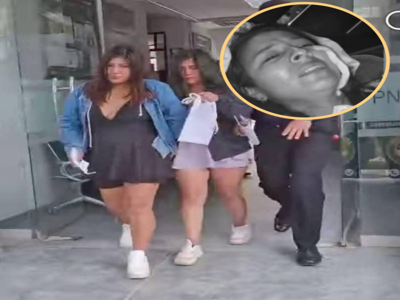 Ordenan siete meses de prisión preventiva para agresoras de Catherine Núñez.