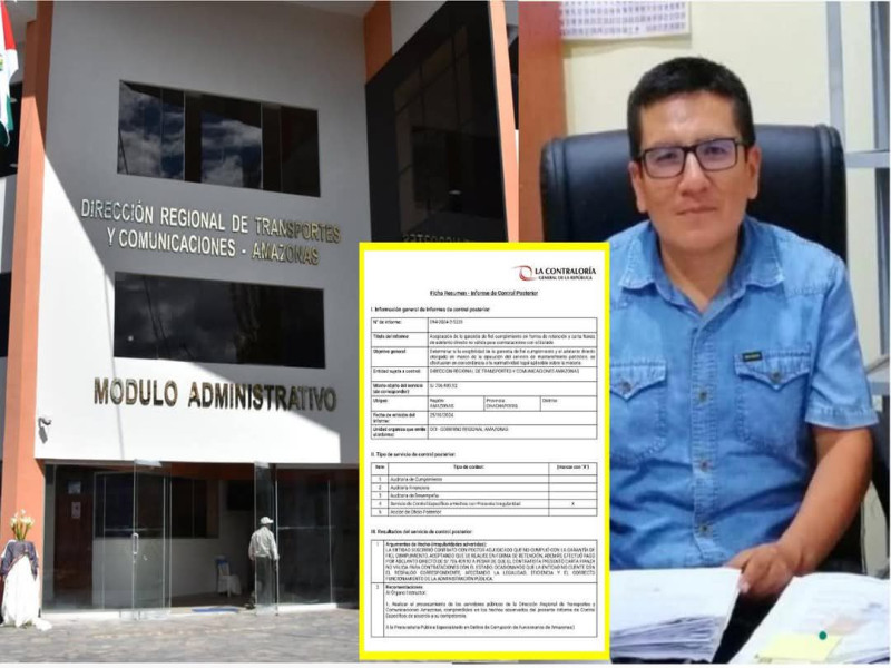 Graves irregularidades en transportes: OCI revela contratos fraudulentos y pagos irregulares.