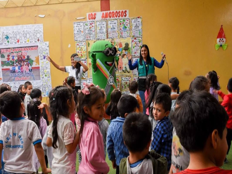 Promueven buenas prácticas ambientales en Educación Inicial.