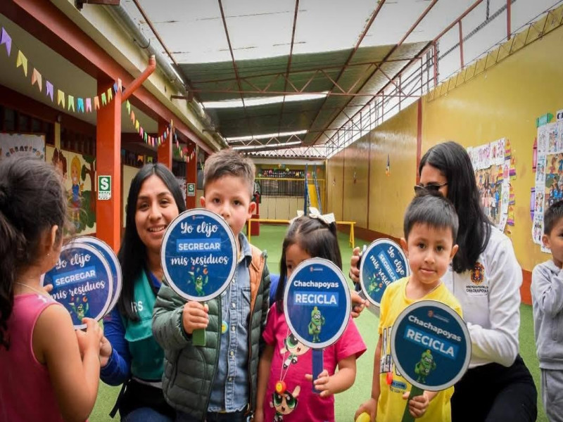 Promueven buenas prácticas ambientales en Educación Inicial.