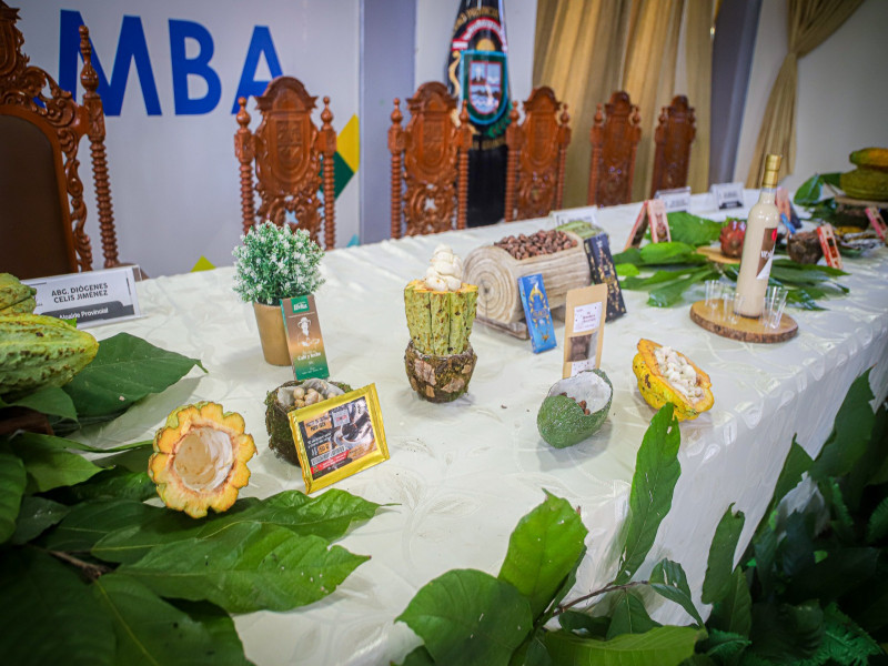 Europa pone la mira en el cacao nativo durante primer festival regional de cacao y chocolate.