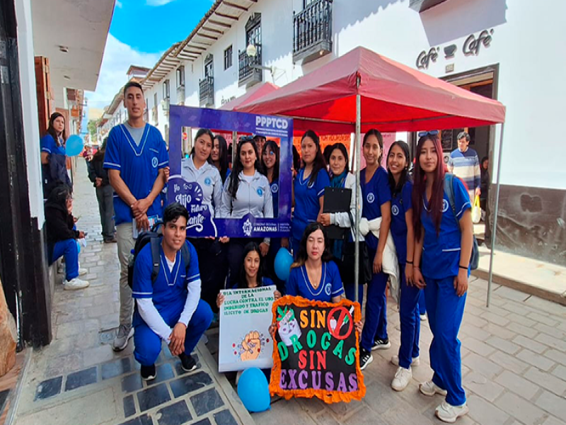 Festival juvenil “Yo Paso” reunirá a estudiantes de Chachapoyas contra las drogas.