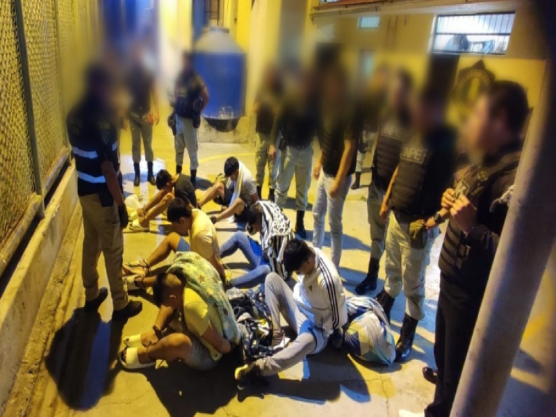 INPE traslada internos al Penal de Chachapoyas