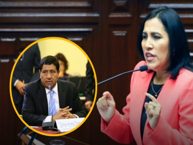 Flor Pablo exige explicaciones al gobernador regional de Amazonas por denuncias de corrupción