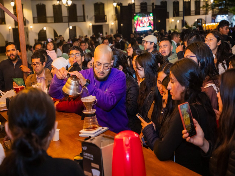 Chachapoyas vibró con el café: más de 10 mil tazas de especialidad se degustaron en el inicio del FICAFÉ.