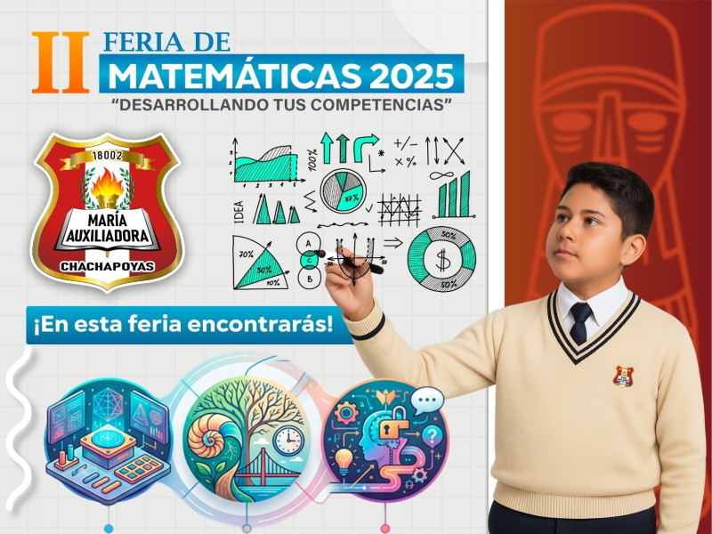 IE María Auxiliadora realizará ll Feria de Matemáticas “Desarrollando tus competencias” 2025