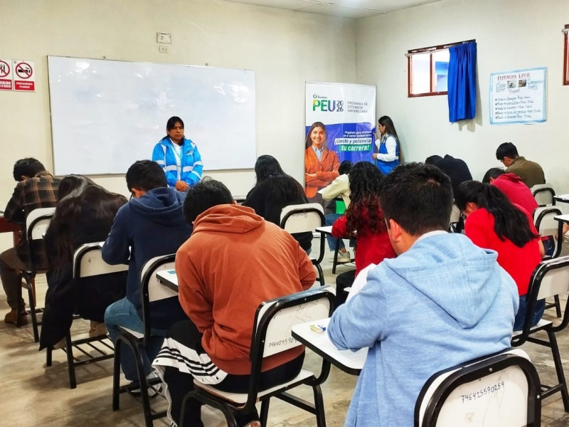 Dos estudiantes amazonenses ganan beca del Peu Sunass 2026 entre casi 3 mil postulantes