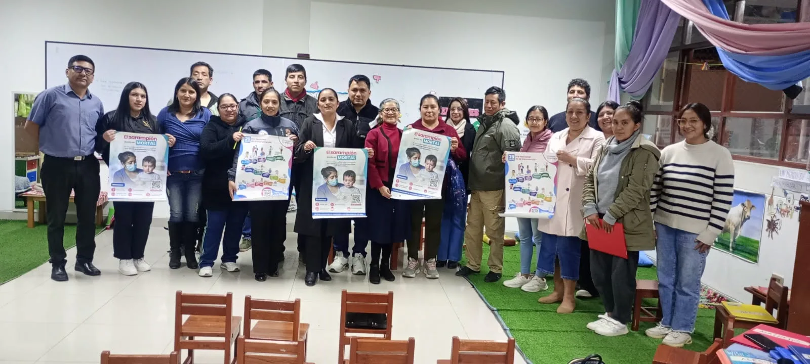 Intensifican jornadas de vacunación contra el Sarampión en Amazonas