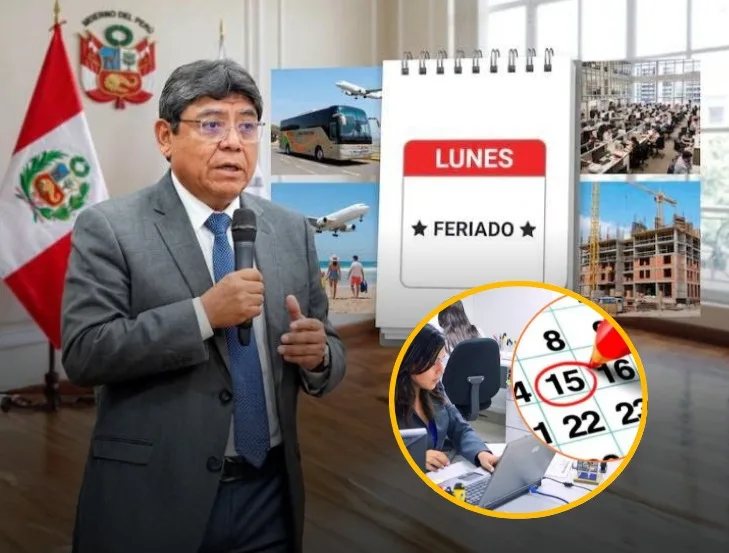 Gobierno evalúa trasladar los feriados a los lunes para reducir impacto en la productividad