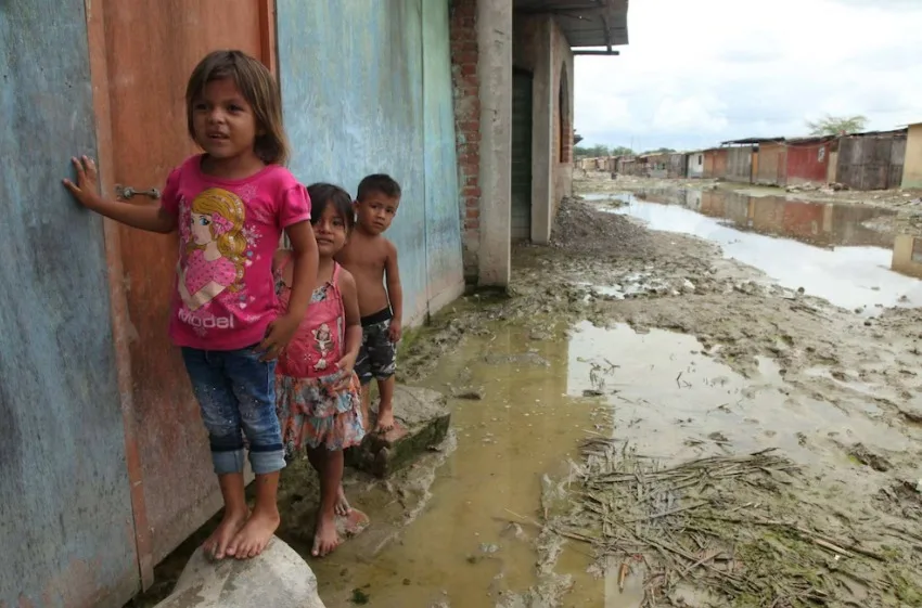 Más de 2,3 millones de niñas, niños y adolescentes estarían expuestos a inundaciones ante lluvias intensas