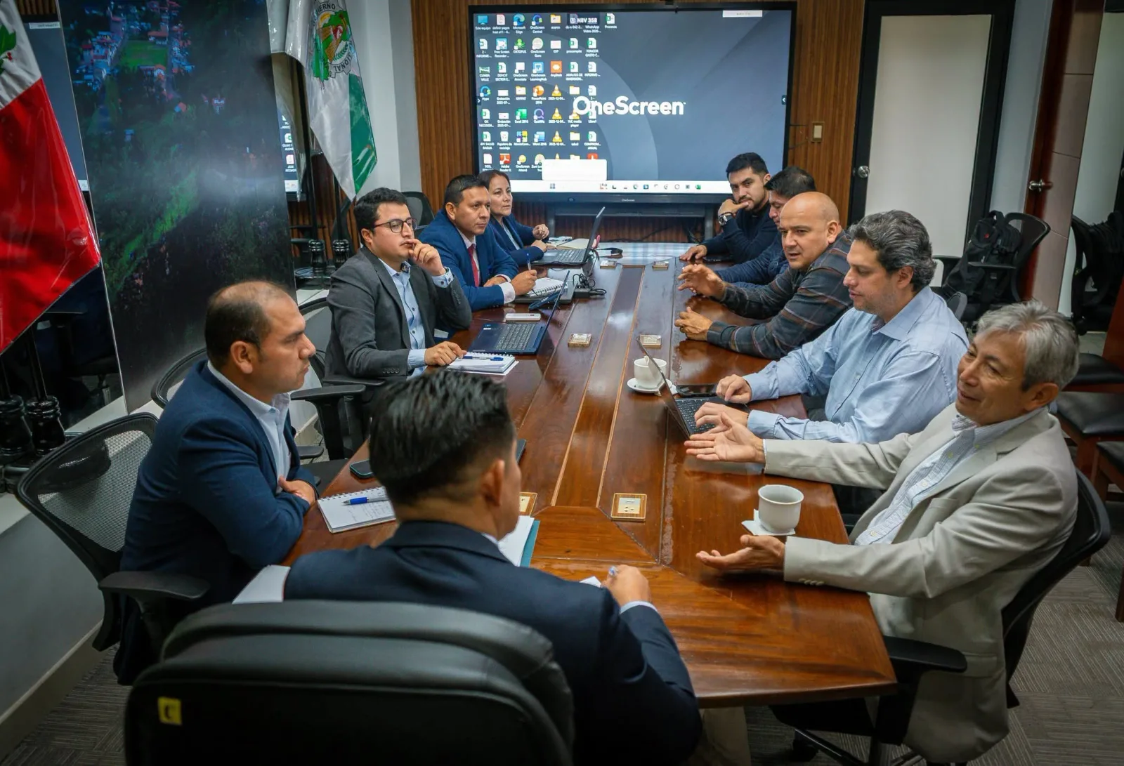 GOREA articula acciones para el avance de proyectos estratégicos en Amazonas