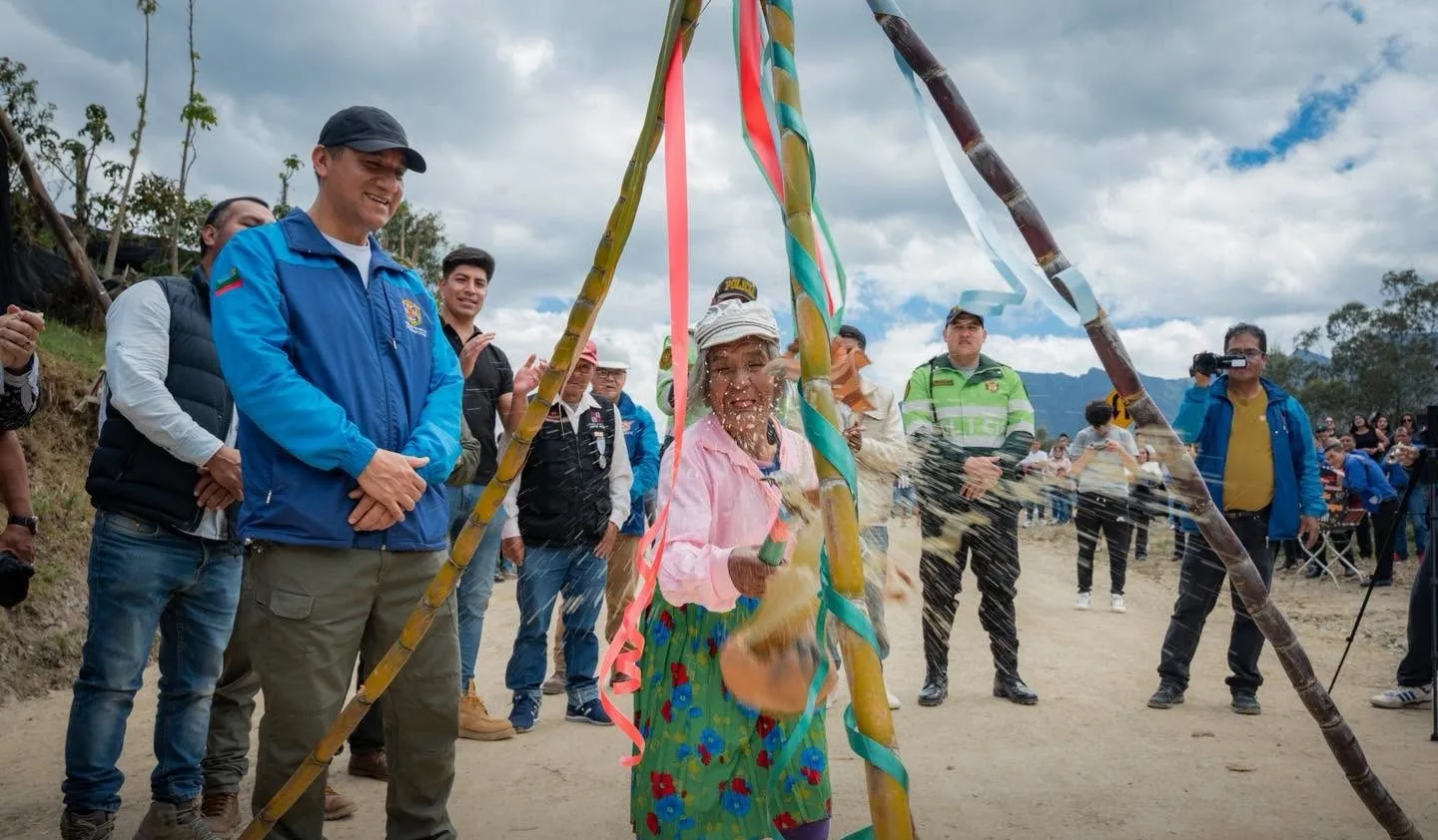 Inauguran camino vecinal Cuelcho – Obsaj – Shique – Chiliquín