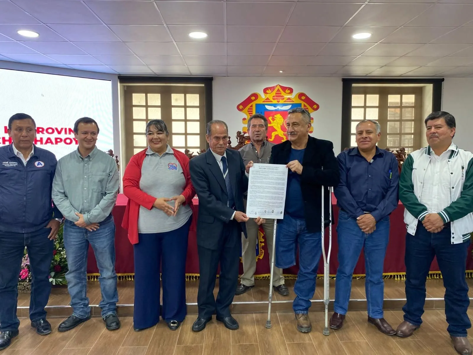 En el marco de sus 488 años de fundación española, Chachapoyas refunda su Pacto Democrático