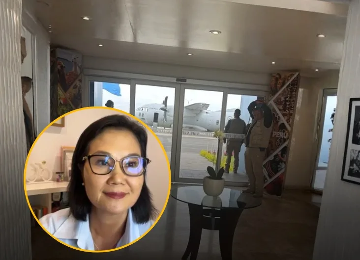 Vuelo de Keiko Fujimori a Chachapoyas se retrasa por mal tiempo