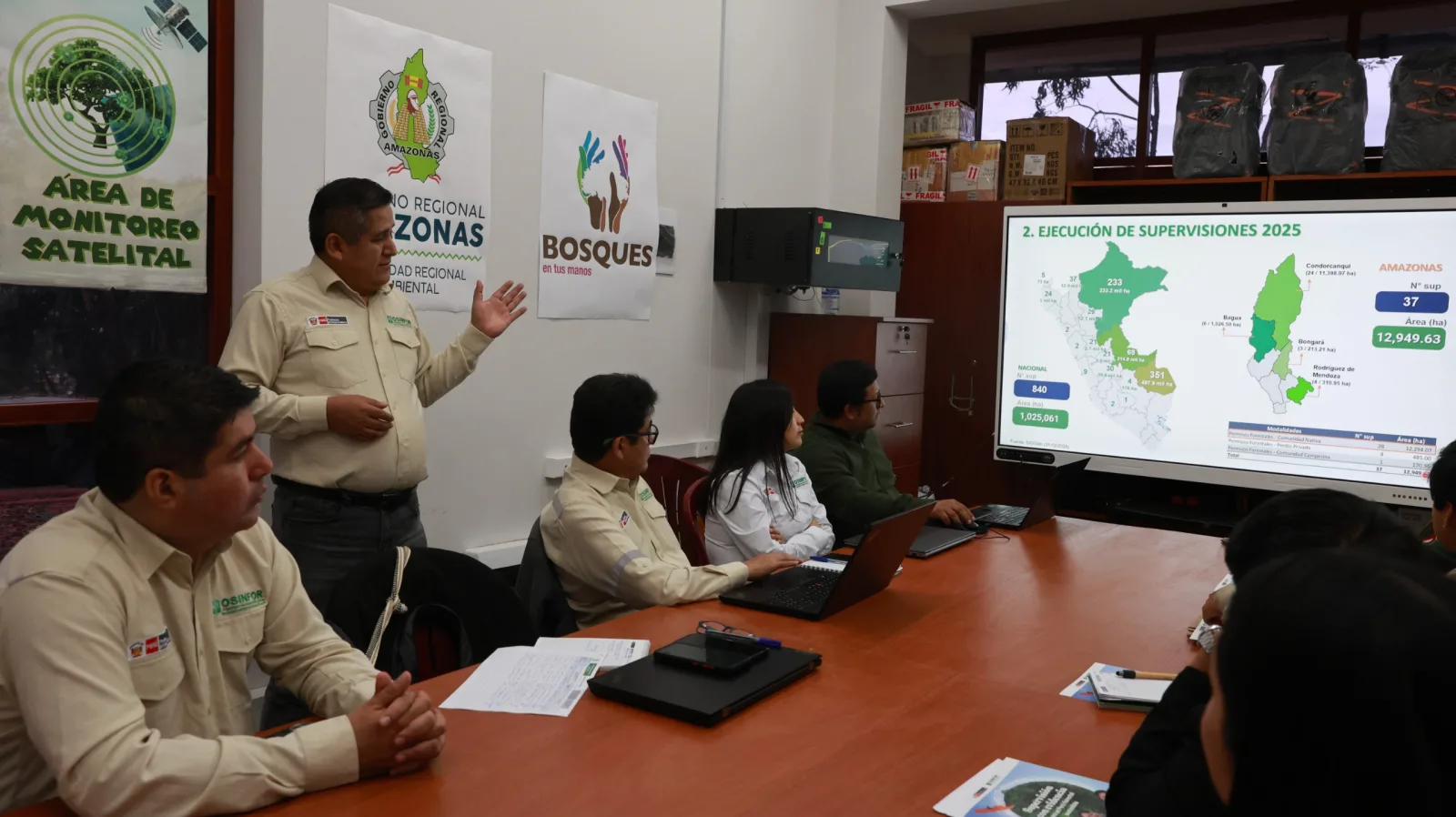 Osinfor fortalece la gestión forestal y la protección de los bosques en amazonas
