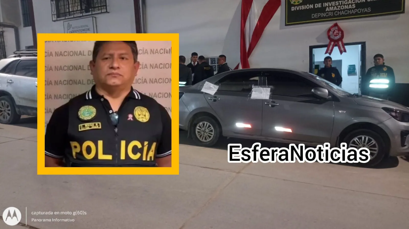 Detienen a Mayor PNP en Chachapoyas por presunto hurto agravado y encubrimiento real