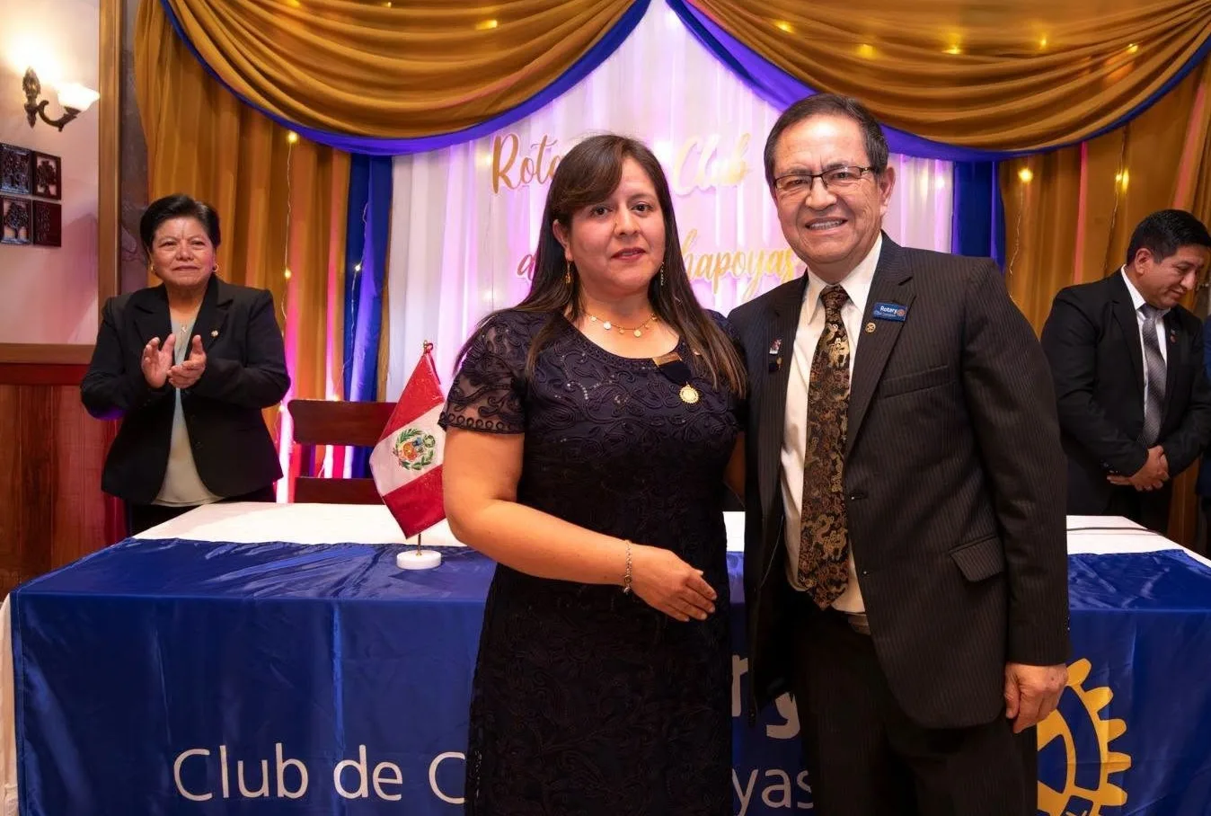 Wigmara Bardales asume la presidencia del Club Rotary de Chachapoyas para el periodo 2026-2027.